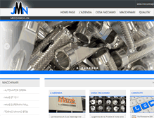 Tablet Screenshot of meccanicajn.com